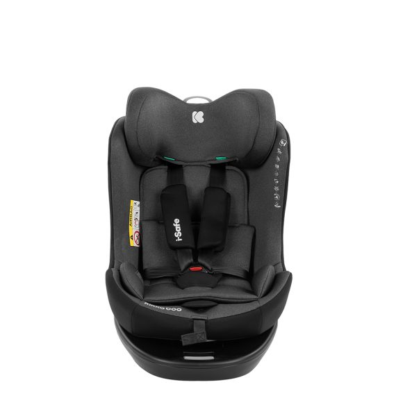 СЕДИШТЕ  I SAFE - I SIZE ТЕМНО СИВО 40-150ЦМ КИКАБУ