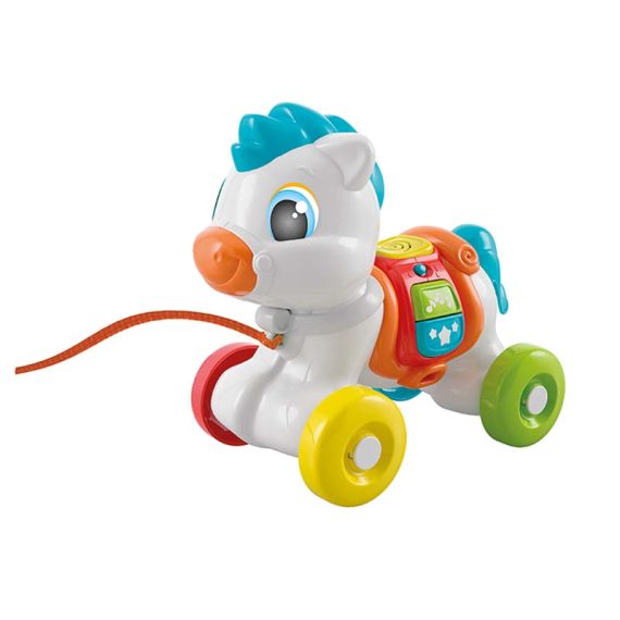 Clementoni Baby 'Pony Pull Along' музичка играчка (6-36м)
