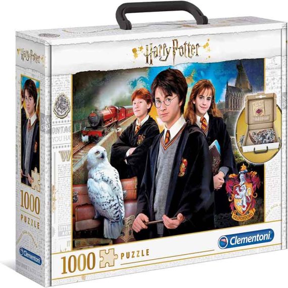 Clementoni Adult Puzzle 'Harry Potter' сложувалка во куфер 1000 пар (10+)