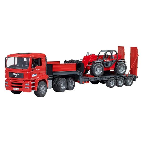 Bruder MAN TGA натоварувач и управувач Manitou (3+)