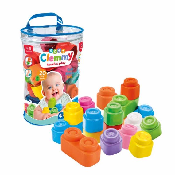 Clementony Soft Clemmy меки коцки торба 20 (6-36м)