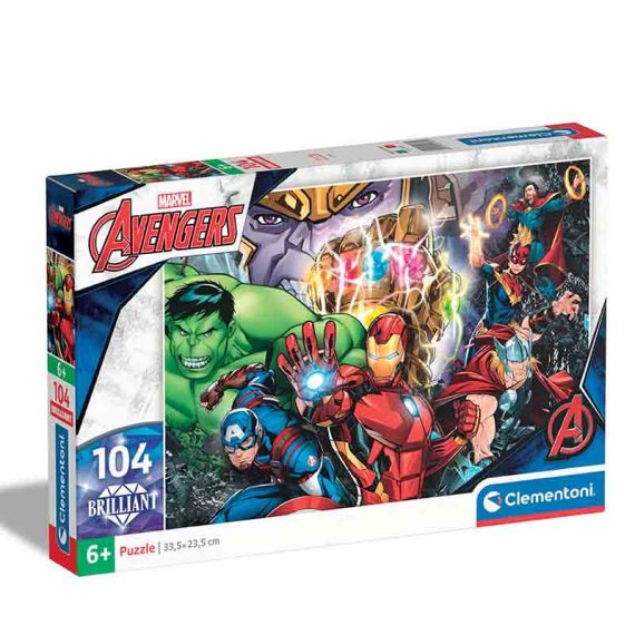 Clementoni Children Puzzle 'Avengers'  сложувалка 104 пар (6+)