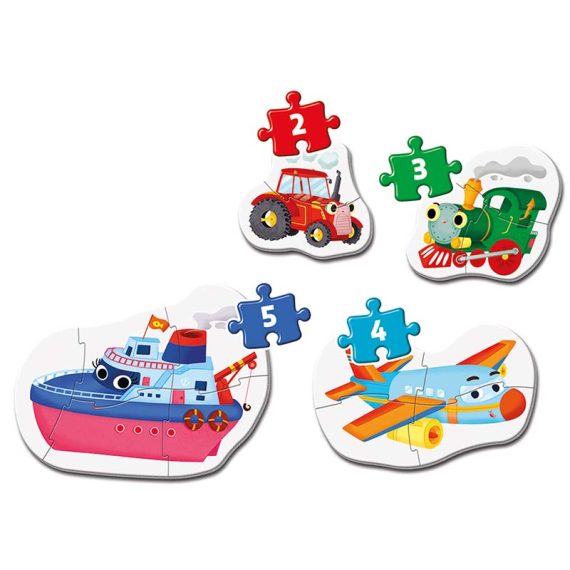 Clementoni Children Puzzle 'My First Puzzle'  сложувалка 2-3-4-5 пар (2+)