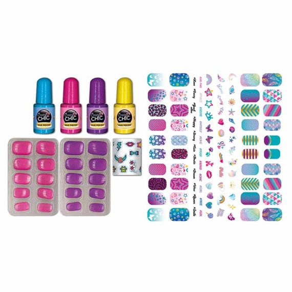 Clementoni Crazy Chic сет нокти 'Glow in the dark' (6+ год)