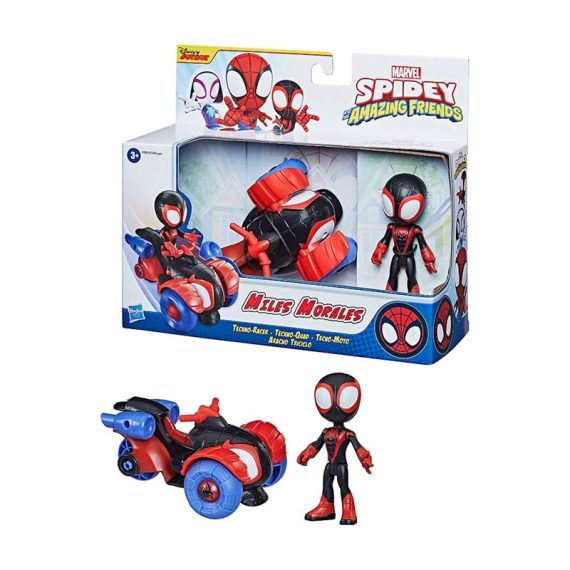 ИГРАЧКА SPIDEY AMAZING FRIENDS СО АВТОМОБИЛ