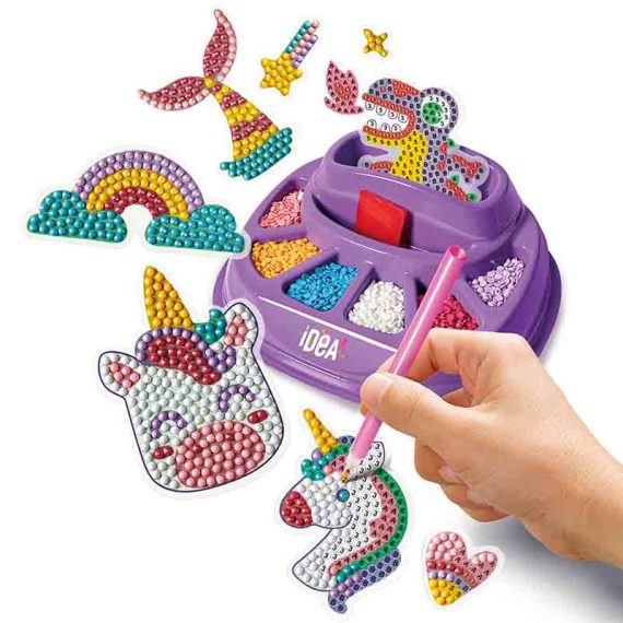 Clementoni Idea 'Sparkly Creations' сет монистри на лепење (7+)