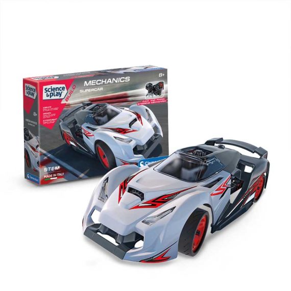 Clementoni Science&Play Build 'Supercar' сет за конструкција (8+)