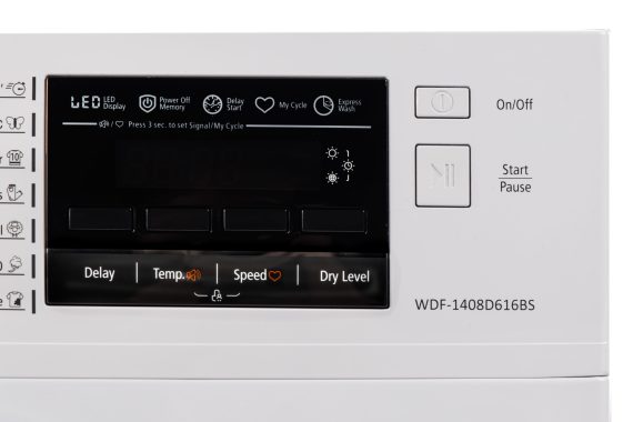 VIVAX машина за перење-сушач WDF-1408D616BS